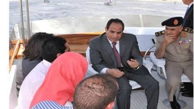السيسي يزور موقع 