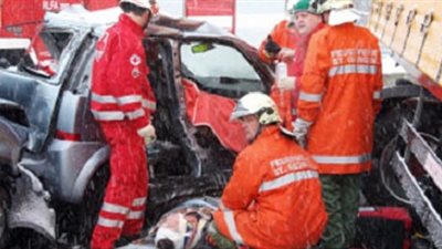 اصطدام 28 سيارة في حادث مروري مروع على أحد الطرق السريعة بالنمسا