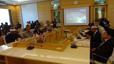 وفد الازهر في تايلاند : لدينا مشروعًا متكاملاً لمساعده الدول التي تريد انشاء مراكز لتعليم اللغه العربيه