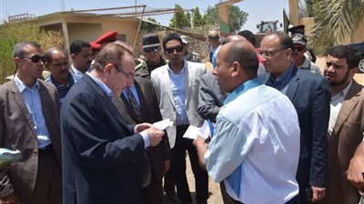 محافظة بني سويف تنجح  في إزالة التعديات على5ألاف فدان  بالظهير الصحراوي لببا والفشن 