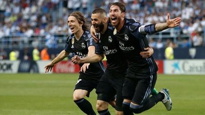 فيديو|ريال مدريد بطلا للدورى الاسبانى