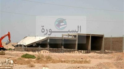 إزالة التعديات على 9079.33 فدانا بمحافظة الأقصر 