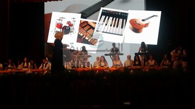 بالصور.. الحفل السنوي لمدارس الحسام الدولية  بجامعة القاهرة