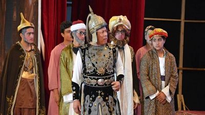 صور ..طلاب مدارس الحسام المتكاملة يتألقون علي مسرح جامعة القاهرة بأوبريت 