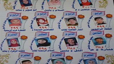 بالصور.. البنات يتصدرن قوائم أوائل ابتدائية واعدادية الإسماعيلية.. وطالبة تحصل على الدرجة النهائية
