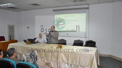 ورشة عمل لرفع التصنيف الدولي  لجامعة حلوان