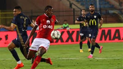اجاى يقود هجوم الاهلى امام مصر المقاصة