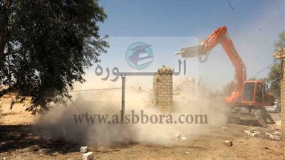 تنفيذا لتعليمات الرئيس إزالة  التعديات على  اكثر من 81 مليون متر  بالأقصر