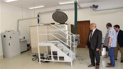 أول مرة .. جهاز لتعقيم نفايات الدم بجامعة كفرالشيخ