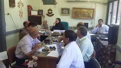 تعليم بنى سويف  يناقش تفعيل دور لجنة مكافحة الفساد