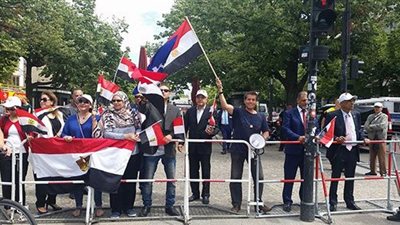 الجالية المصرية بألمانيا تستقبل 