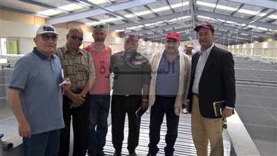 وفد من المعهد القومى لعلوم البحار والمصايد يزور مشروع بركة غليون للاستزراع السمكى بكفر الشيخ