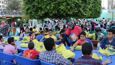 600 طفل يتيم فى ضيافة نادى المعلمين بالجيزة