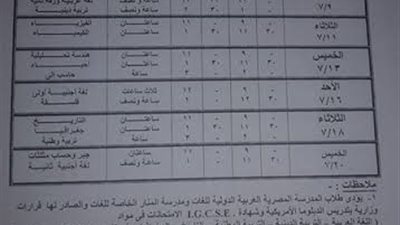  9 يوليو| انطلاق امتحانات الدور الثاني  بالإسماعيلية.. ننشر الجدول