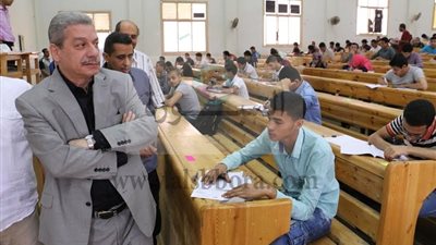 ضبط 536 حالة غش بجامعة بني سويف 