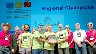 الألمانية بالقاهرة الأولى  فى مسابقة البرمجيات العالمية لأفريقيا  والشرق الأوسط