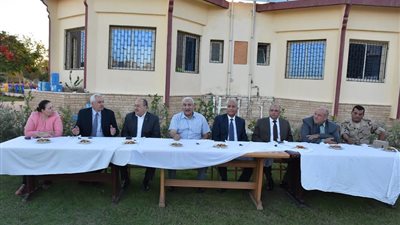 بالصور .. حفل إفطار جماعي بجامعة مدينة السادات