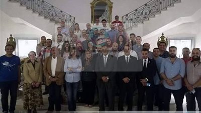 شباب الأكاديمية العربية للعلوم والتكنولوجيا يشارك فى مؤتمر مصر تستطيع بالتاء المربوطة