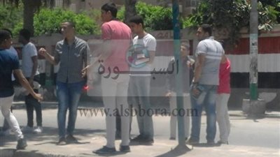 بالصور.. دموع الندم والفرحة بين طلاب المنيا بـ 