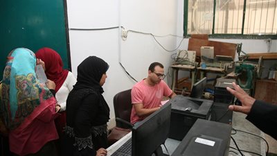 جامعة جنوب الوادي تواصل اداء اختبار القدرات