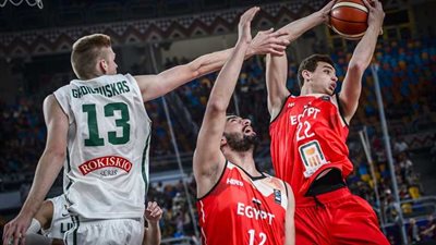 مصر تخسر من ليتوانيا 88/ 50 بمونديال الشباب لكرة السلة