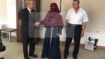 التعليم تهنىء الطالبة دعاء محمد إسماعيل الأول 