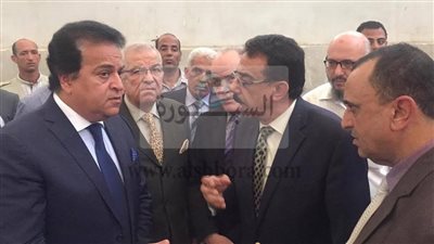 وزير التعليم العالي يتفقد المجمع التكنولوجي بقويسنا 