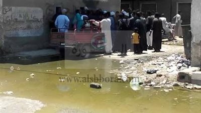 طفح المجارى بسجل مدنى إسنا جنوب الأقصر
