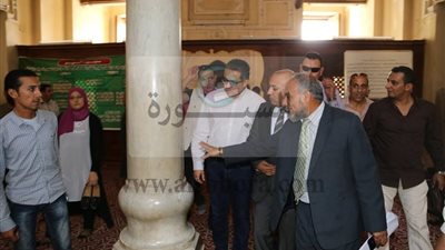  محافظ المنوفية : يعلن إنشاء مجمع آثري و متحف بحديقة الخالدين بشبين الكوم