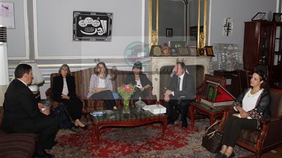 وفد جامعة ماربورج الألمانية في ضيافة جامعة عين شمس