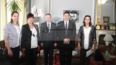 وفد جامعة ماربورج الألمانية في ضيافة جامعة عين شمس