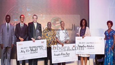عاجل.. فوز العالم المصرى على الشافعى بجائزة الإبداع لأفريقيا 2017