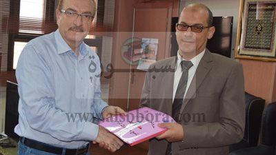 محافظ بني سويف يوقع بروتوكول مع هيئة المساحة لحصر جميع أملاك الدولة   