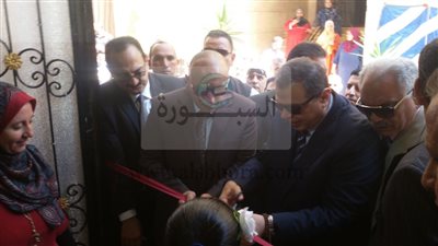 وزير القوى العاملة يفتتح المبنى الجديد للقوى العاملة ببركة السبع