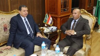 وزير القوى العاملة يصل الى المنوفية لافتتاح المبنى الجديد للقوى العاملة ببركة السبع 