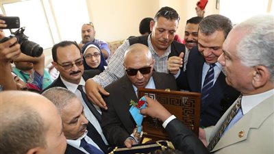 بالصور..  محافظ المنوفية ووزير القوى العاملة يفتتحان مبنى إدارة القوى العاملة ببركة السبع