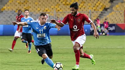 الفيصلى الاردنى يتأهل الى نهائى البطولة العربية بالفوز على الاهلى بهدفين