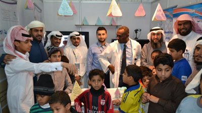 طلاب النادي الموسمي السعودي بالدلم يزورون قصر الملك عبدالعزيز بالسيح