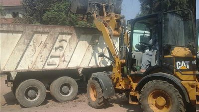 حملة مكبرة للنظافة بالوحدة المحلية بجريس بالمنوفية