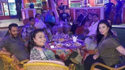 بالصور.. نجوم الفن والمجتمع في عيد ميلاد الإعلامية شرين بكر 