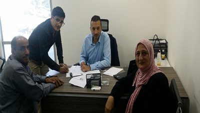 وفد جامعة 6 اكتوبر يستقبل الطلاب في الاردن توافد المئات ..والطب والصيدلة في المقدمة
