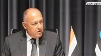 شكري: نسعي لخلق أطر جديدة للتعاون مع دول أوروبا