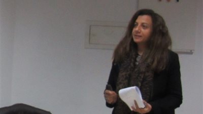 إيمان النشار قائم بعمل عميد كلية الدراسات العليا والبحوث البينية  بجامعة حلوان  