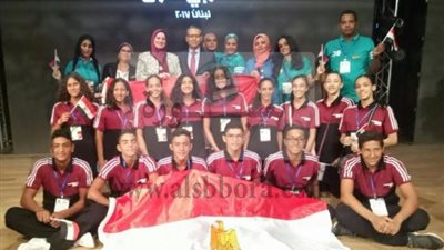 التعليم تشارك فى فعاليات الجمنزياد المدرسى العربى الأول بلبنان