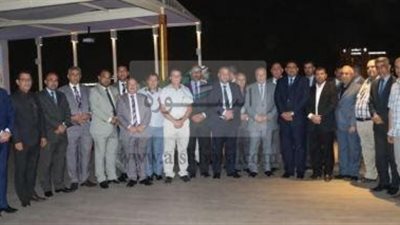 الزناتى يستقبل وفداً من نقابة المعلمين العراقيين