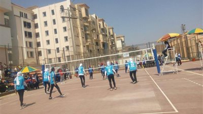 فى مستهل اليوم الاول لأسبوع شباب الجامعات 