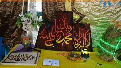 بالصور.. جوالة عين شمس تشارك في الورشة الفنية