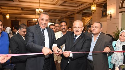 بالصور.. رئيس جامعة القاهرة يفتتح فعاليات أسبوع التوعية للطلاب الجدد ويؤكد من حق الطالب التعبير عن رأيه دون إنتهاك خصوصية الآخرين