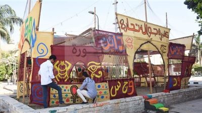 جامعة القاهرة تتجمل لاستقبال طلابها مع بداية عام دراسي جديد    