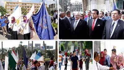 رسميا | وزير التعليم العالي يشهد انطلاق الدراسة بالجامعات مصر بتحية العلم